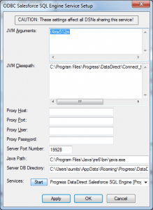 Configure Salesforce ODBC