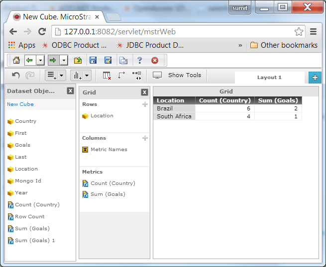 A screenshot of a simple calculation visualize as a table with three columns and three rows.