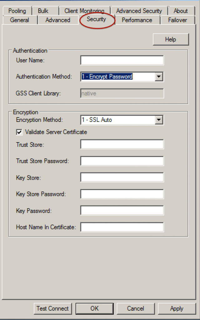 Progress DataDirect Connect for ODBC drivers support many popular encryption formats.