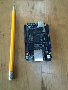 A photo of the BeagleBoneBlack