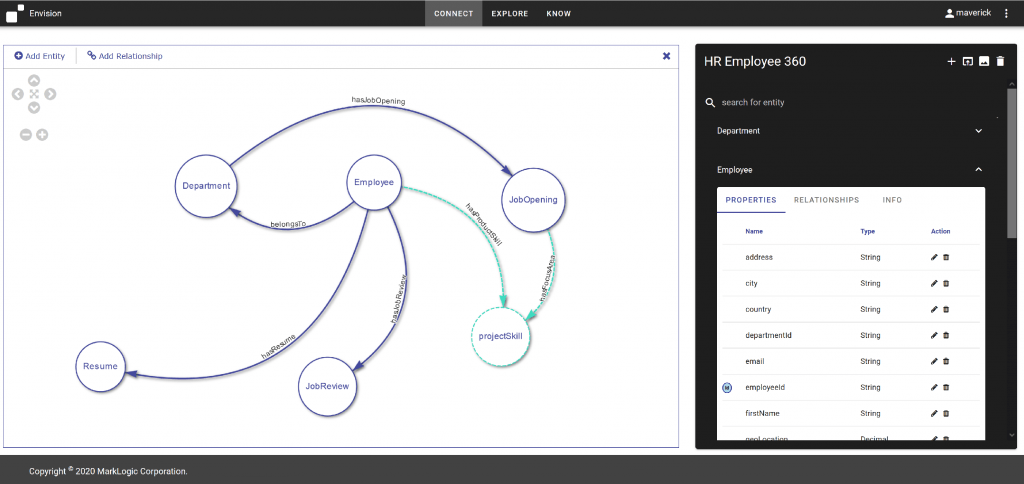 Screenshot of Envision Connect